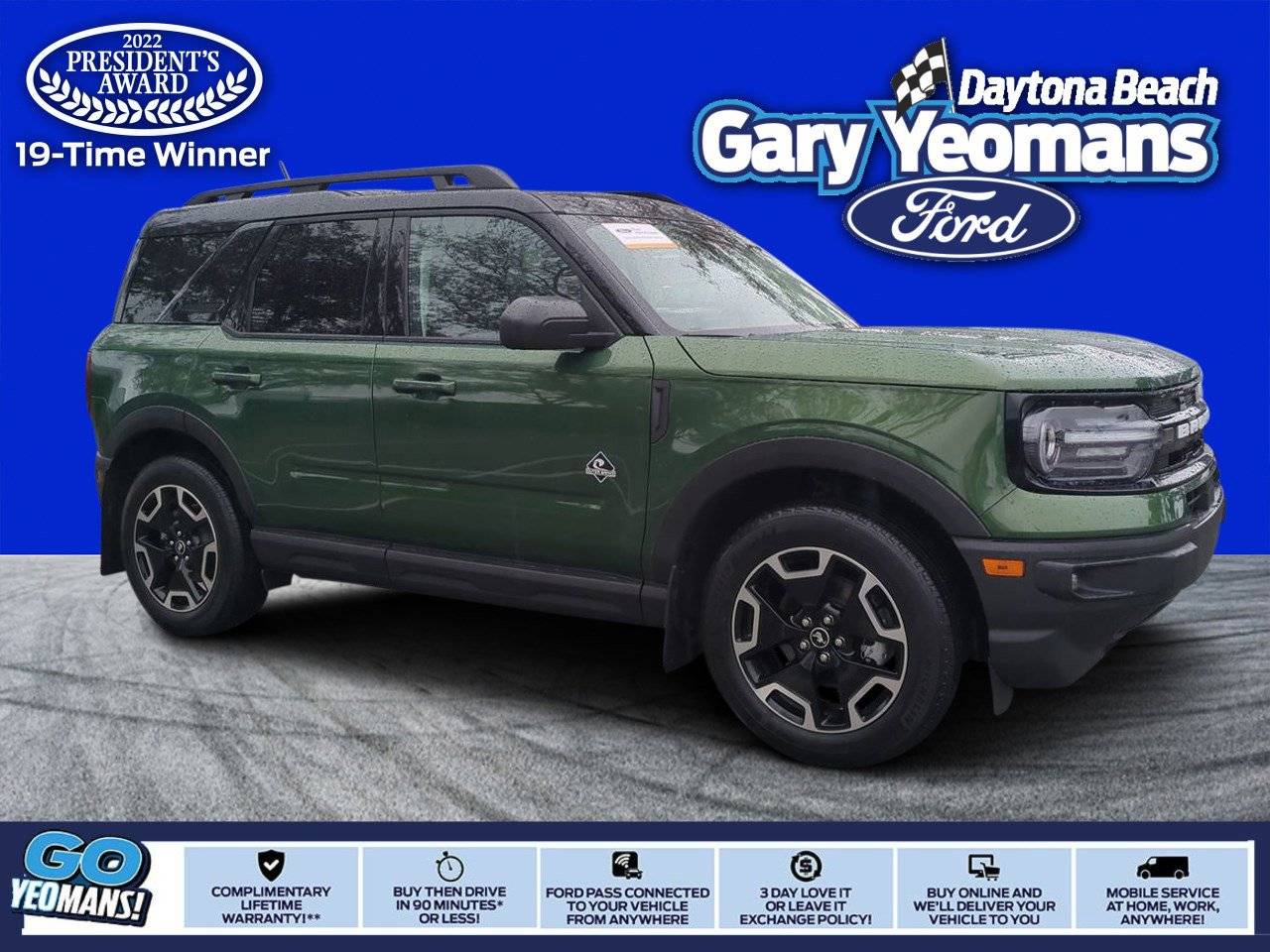 2024 Ford Bronco Sport Outer Banks — SUV — 4,371 mi — Daytona Beach, FL