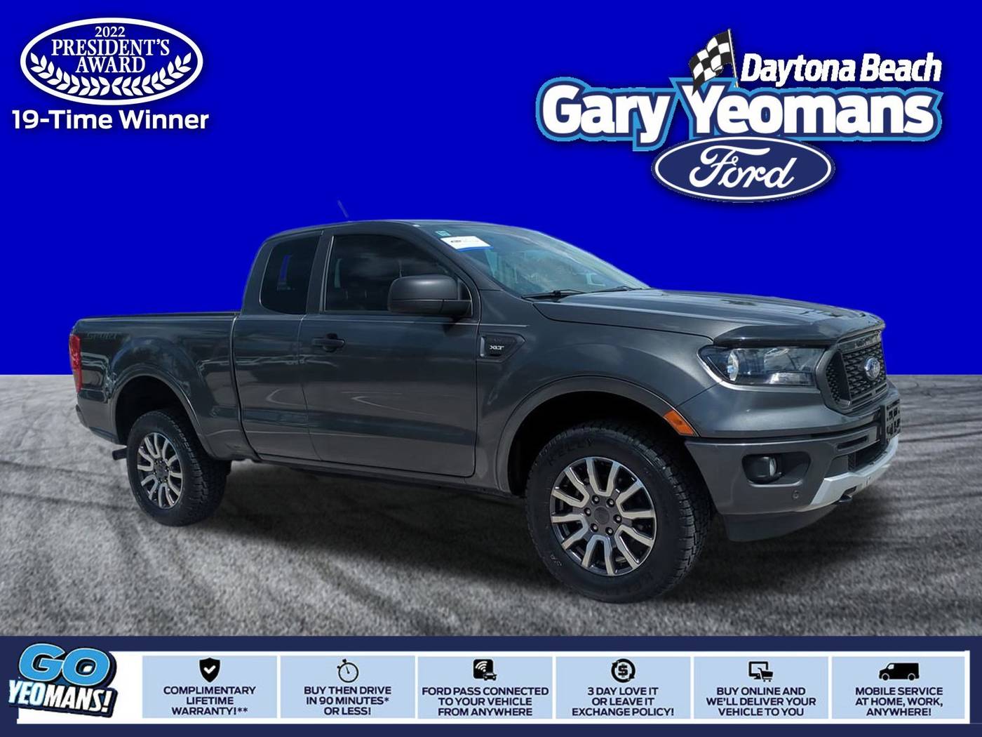 2019 Ford Ranger XLT — Pickup Truck — 23,896 mi — Daytona Beach, FL