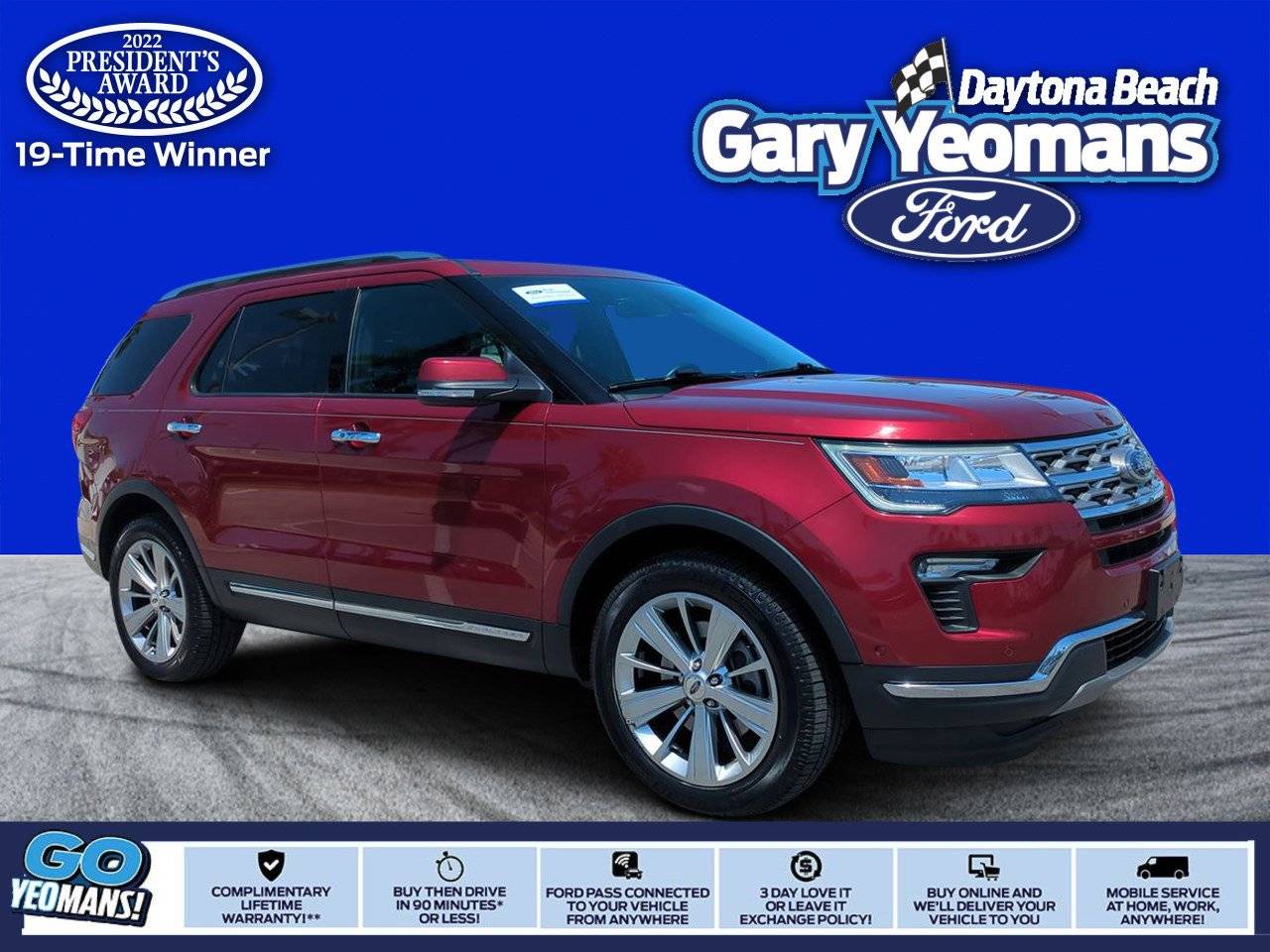 2019 Ford Explorer Limited — SUV — 106,859 mi — Daytona Beach, FL