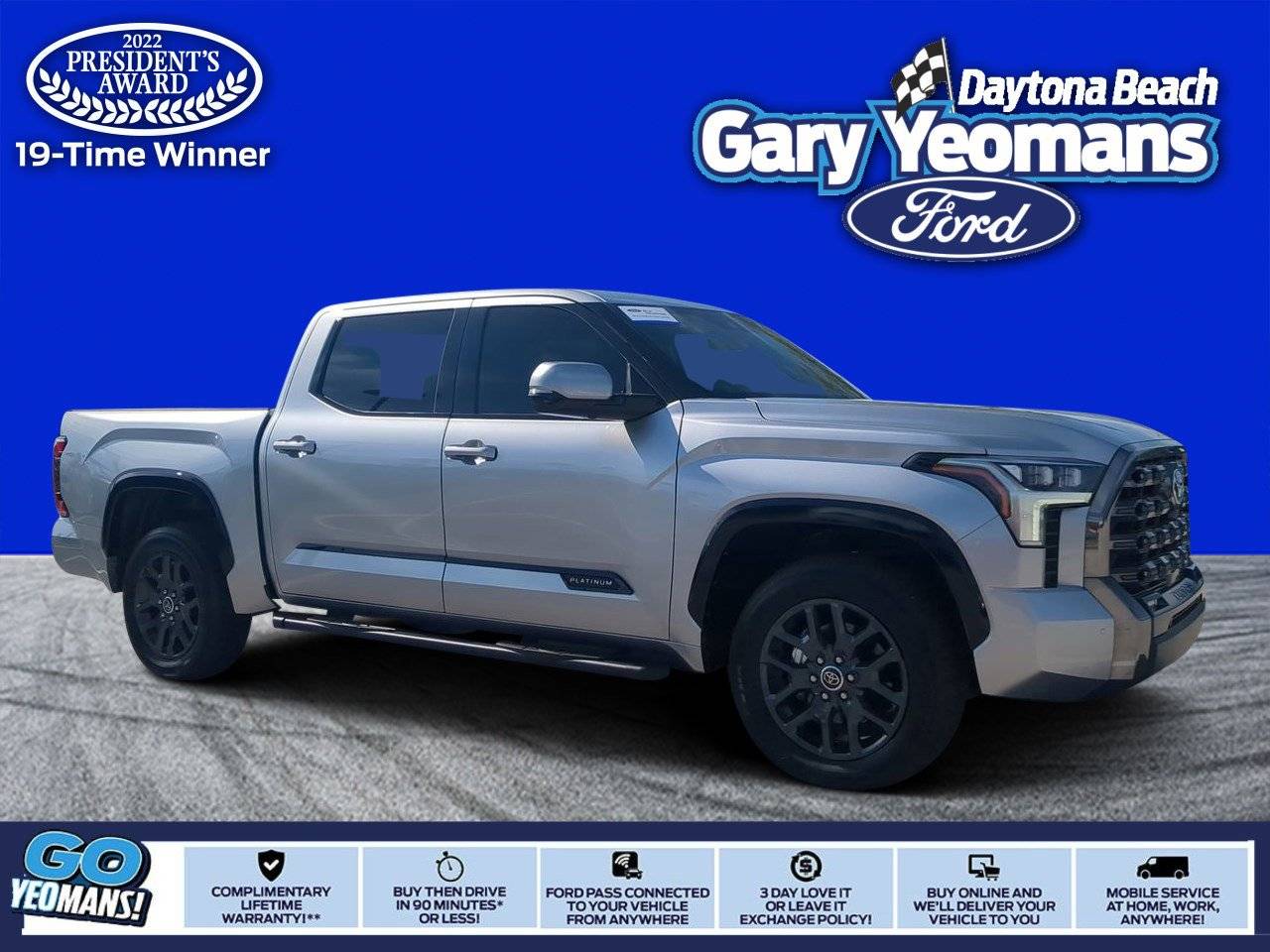 2023 Toyota Tundra Platinum — Pickup Truck — 7,055 mi — Daytona Beach, FL
