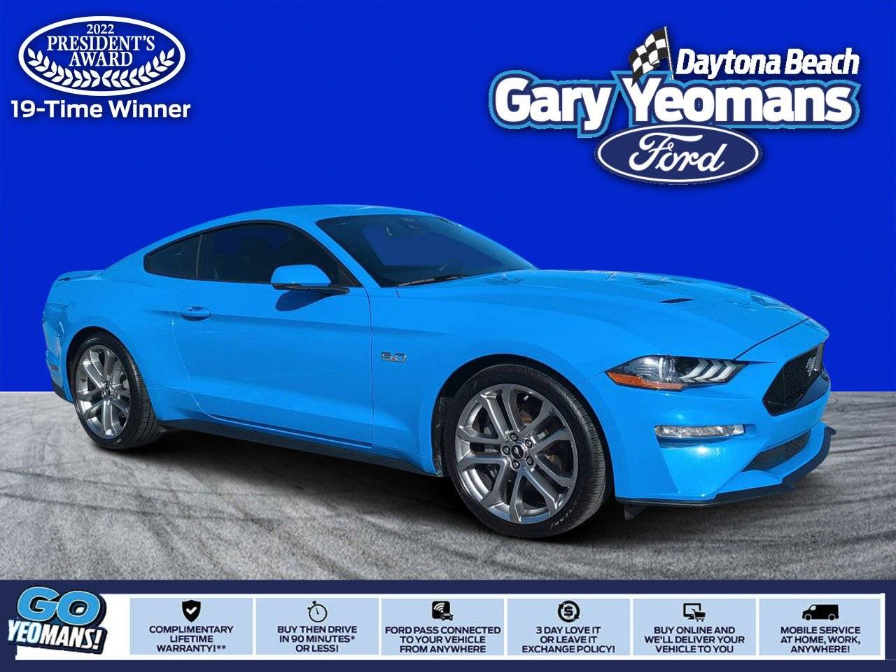 2023 Ford Mustang GT Premium — Coupe — 5,880 mi — Daytona Beach, FL