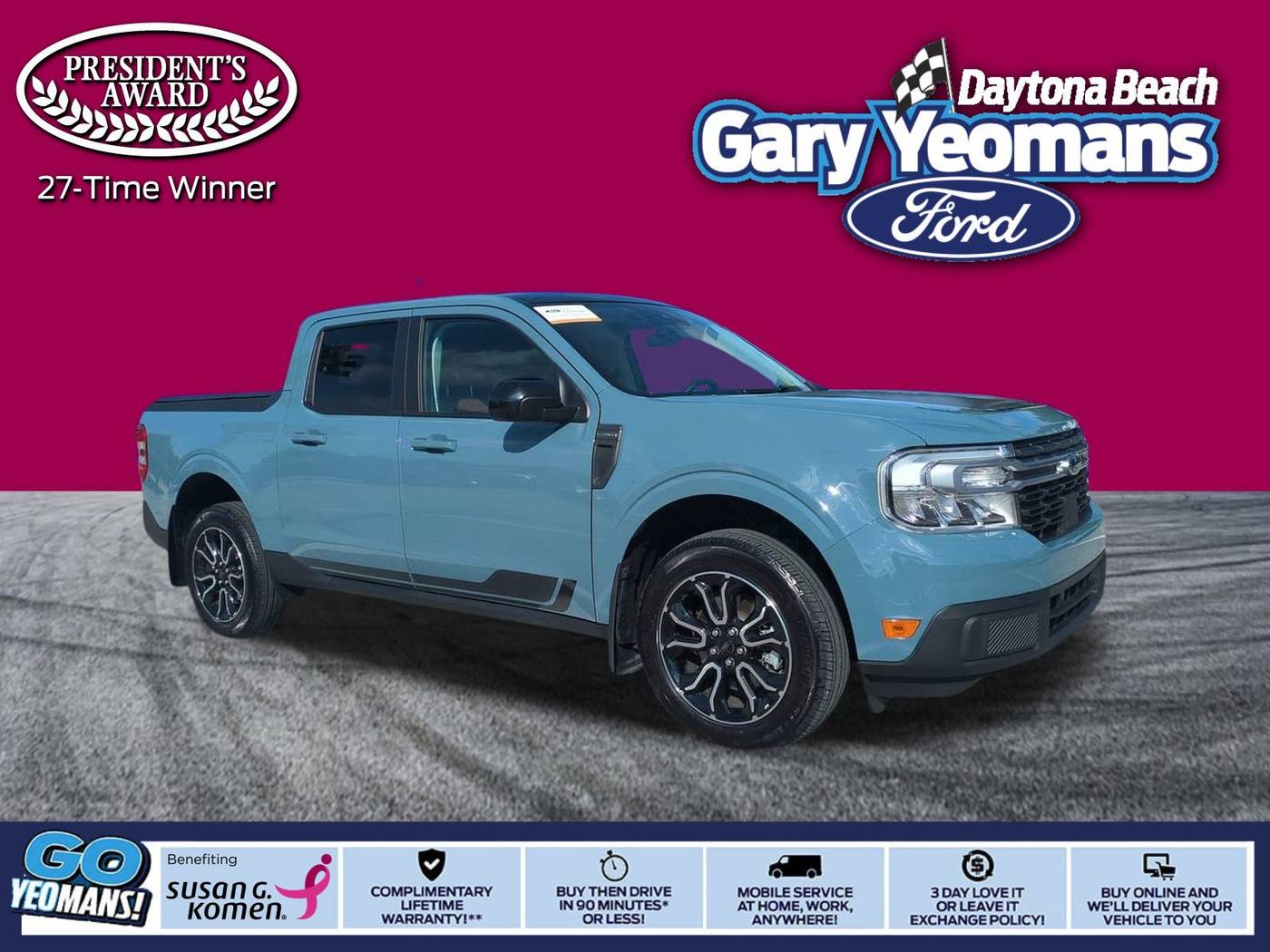 2022 Ford Maverick LARIAT — Pickup Truck — 13,520 mi — Daytona Beach, FL