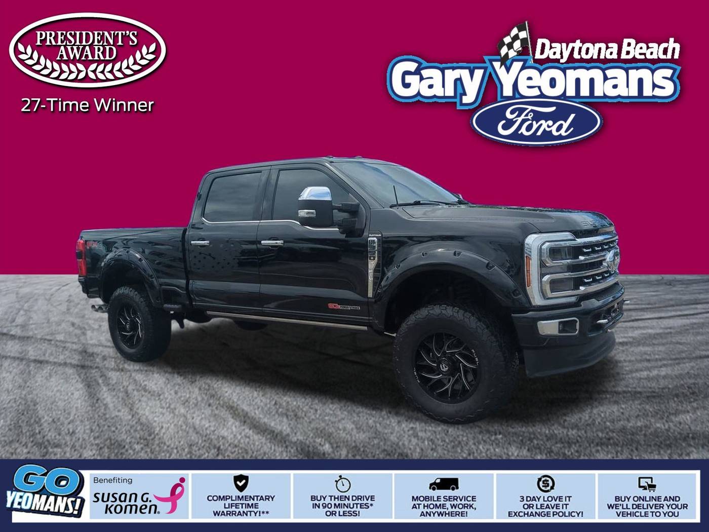 2024 Ford Super Duty F-350 Platinum — Pickup Truck — 23,526 mi — Daytona Beach, FL