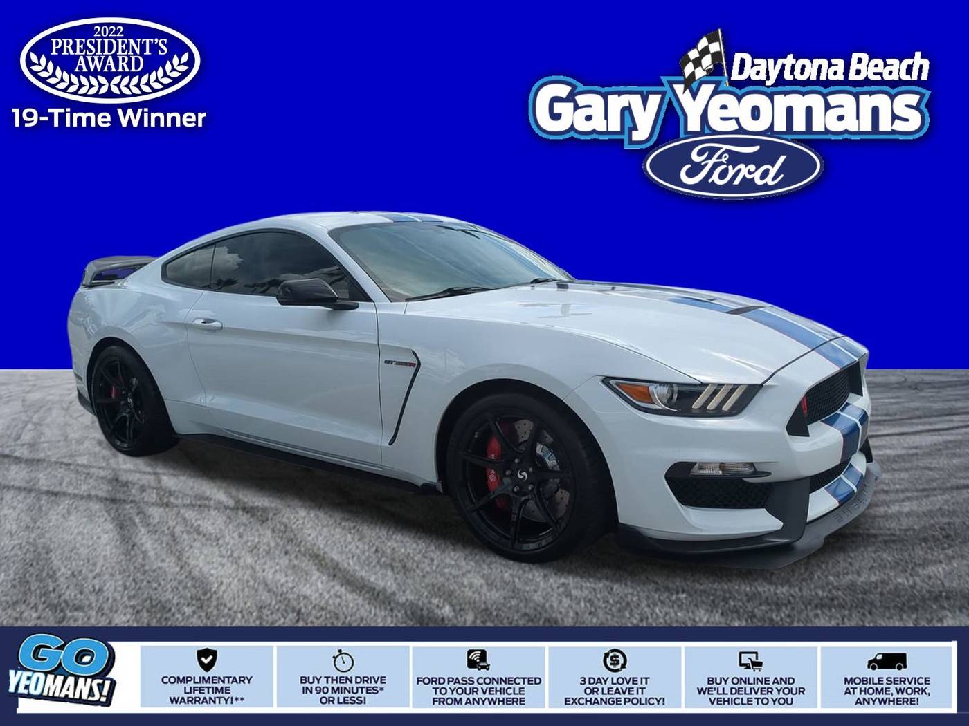 2018 Ford Mustang Shelby GT350R — Coupe — 10,851 mi — Daytona Beach, FL