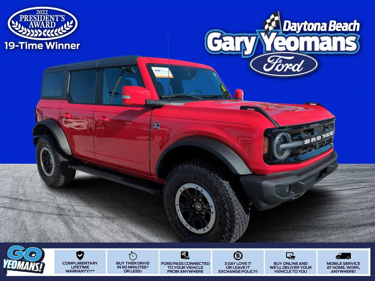 2022 Ford Bronco Outer Banks — SUV — 32,867 mi — Daytona Beach, FL
