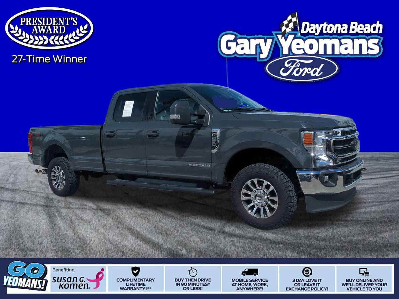 2021 Ford Super Duty F-250 LARIAT — Pickup Truck — 70,485 mi — Daytona Beach, FL