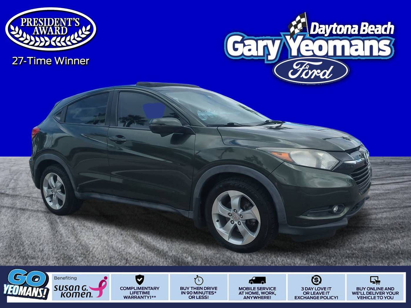 2016 Honda HR-V EX — SUV — 142,188 mi — Daytona Beach, FL