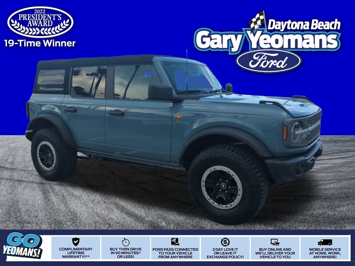 2022 Ford Bronco Badlands — SUV — 28,080 mi — Daytona Beach, FL