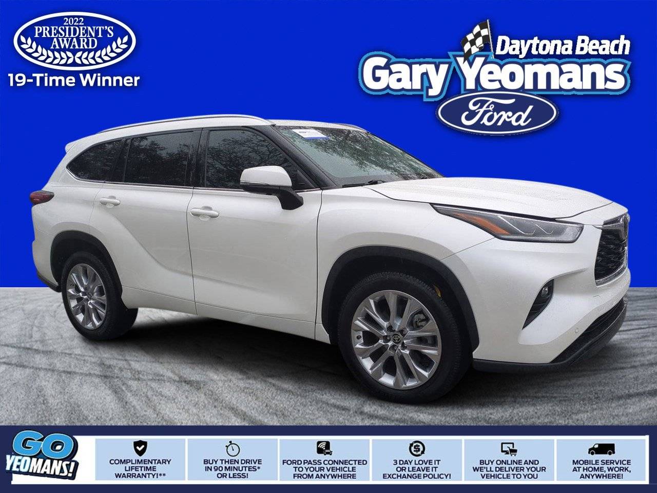 2021 Toyota Highlander Limited — SUV — 52,853 mi — Daytona Beach, FL