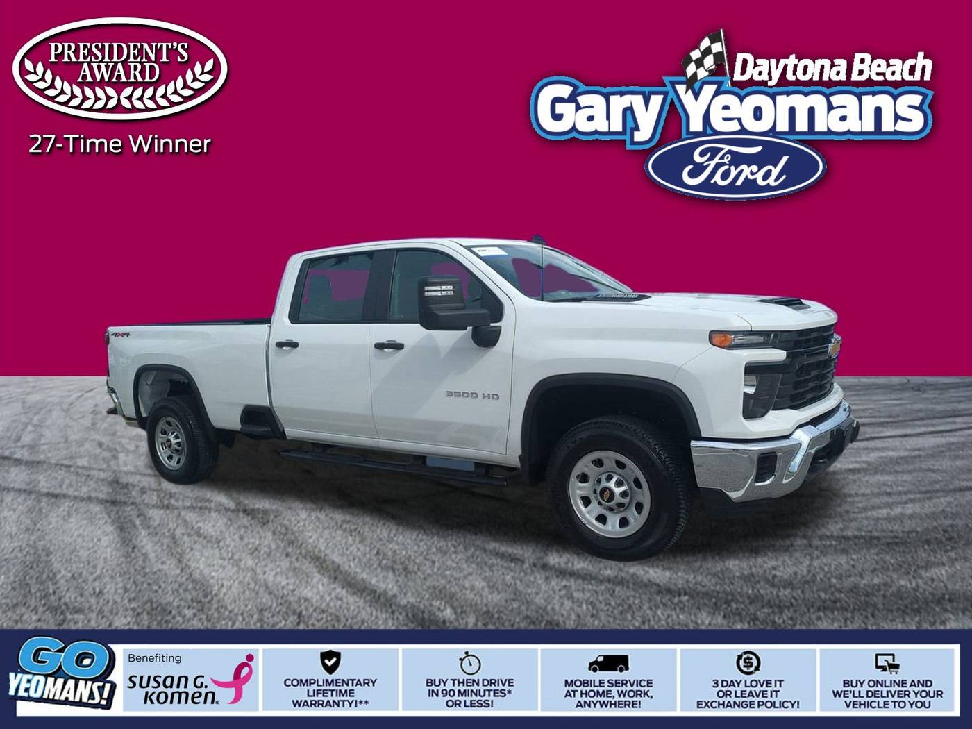 2024 Chevrolet Silverado 3500HD WT — Pickup Truck — 15 mi — Daytona Beach, FL
