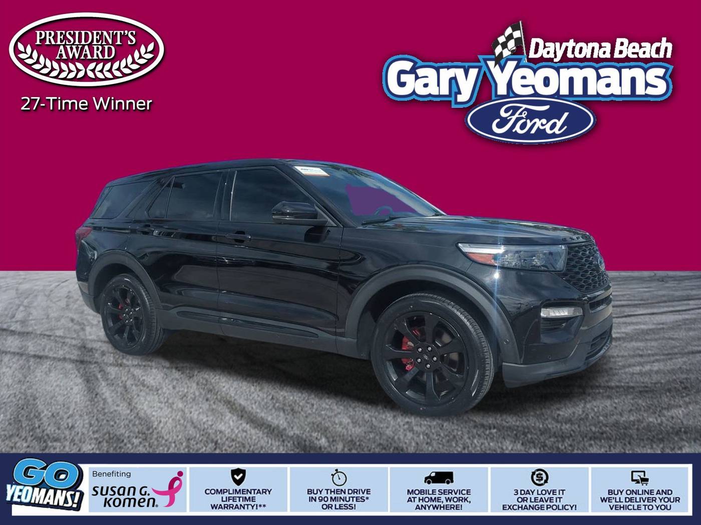 2022 Ford Explorer ST — SUV — 62,006 mi — Daytona Beach, FL