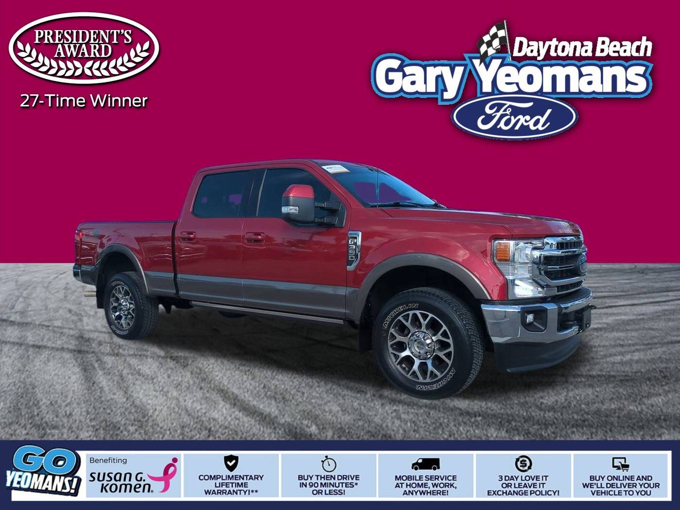 2021 Ford Super Duty F-350 LARIAT — Pickup Truck — 28,106 mi — Daytona Beach, FL