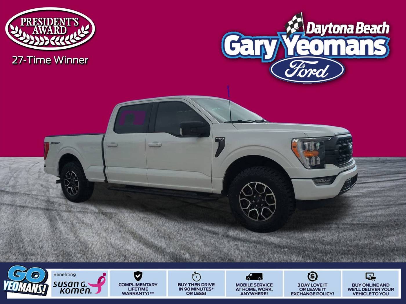 2022 Ford F-150 XLT — Pickup Truck — 48,603 mi — Daytona Beach, FL