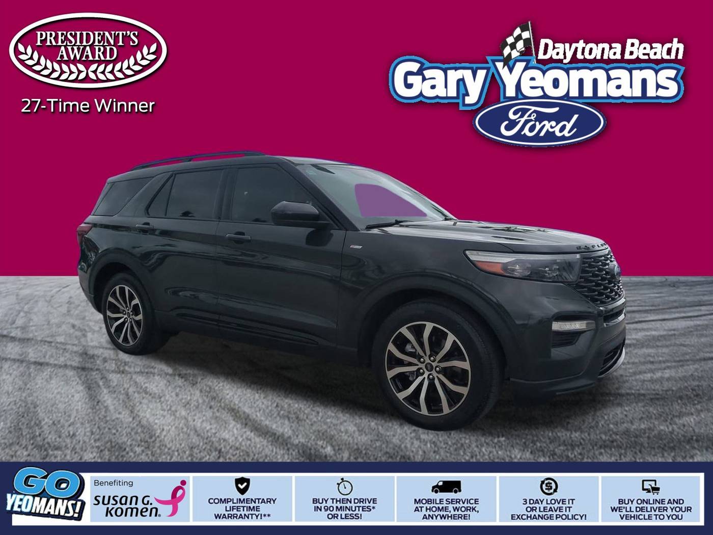 2022 Ford Explorer ST-Line — SUV — 19,301 mi — Daytona Beach, FL