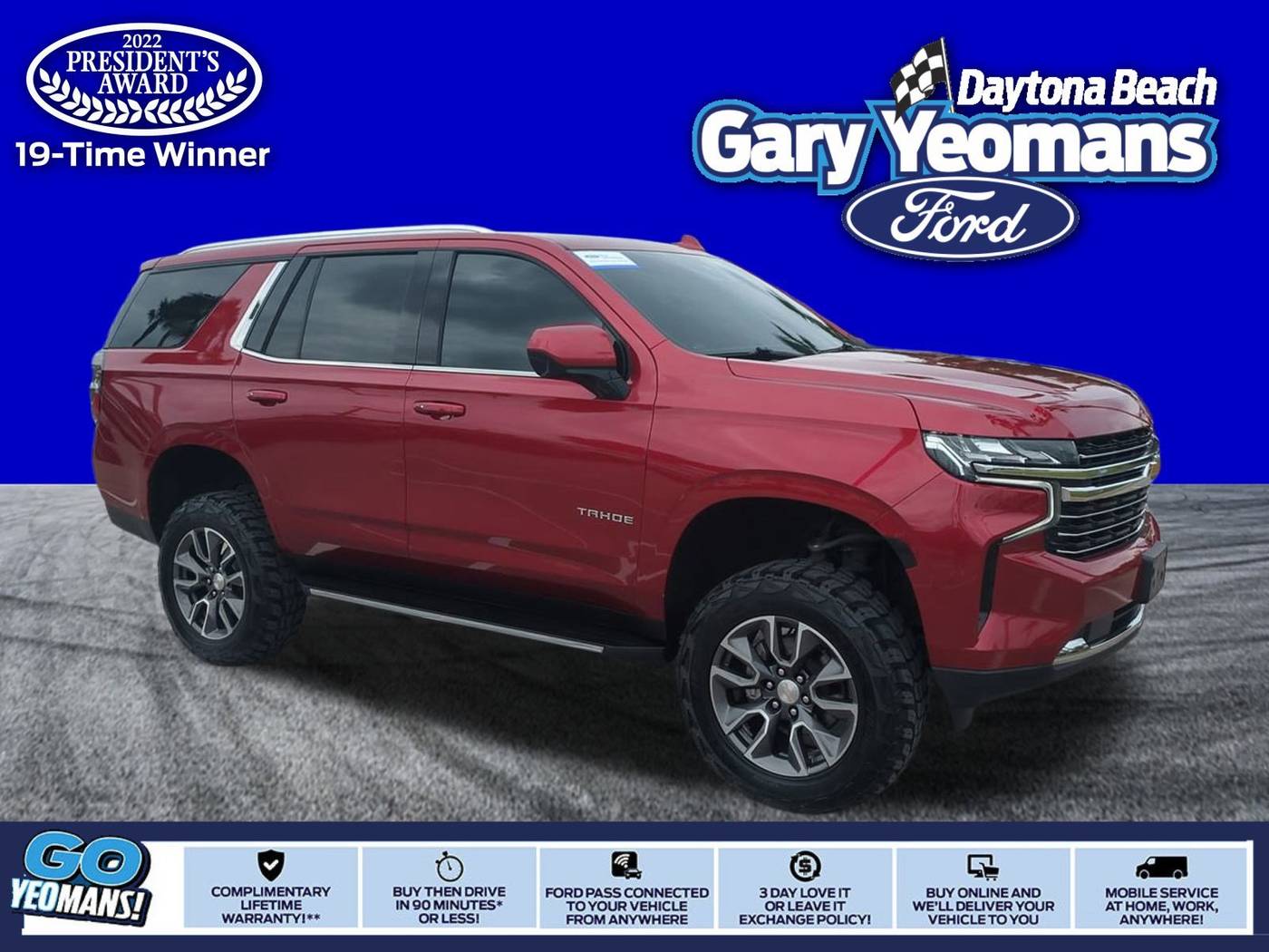 2021 Chevrolet Tahoe LT — SUV — 66,183 mi — Daytona Beach, FL
