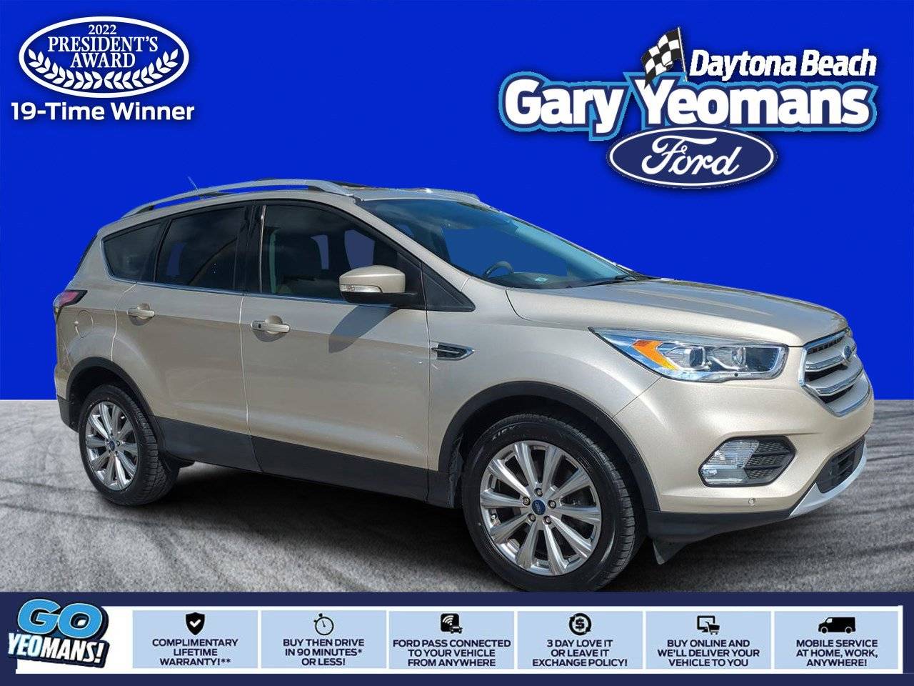 2018 Ford Escape Titanium — SUV — 19,887 mi — Daytona Beach, FL