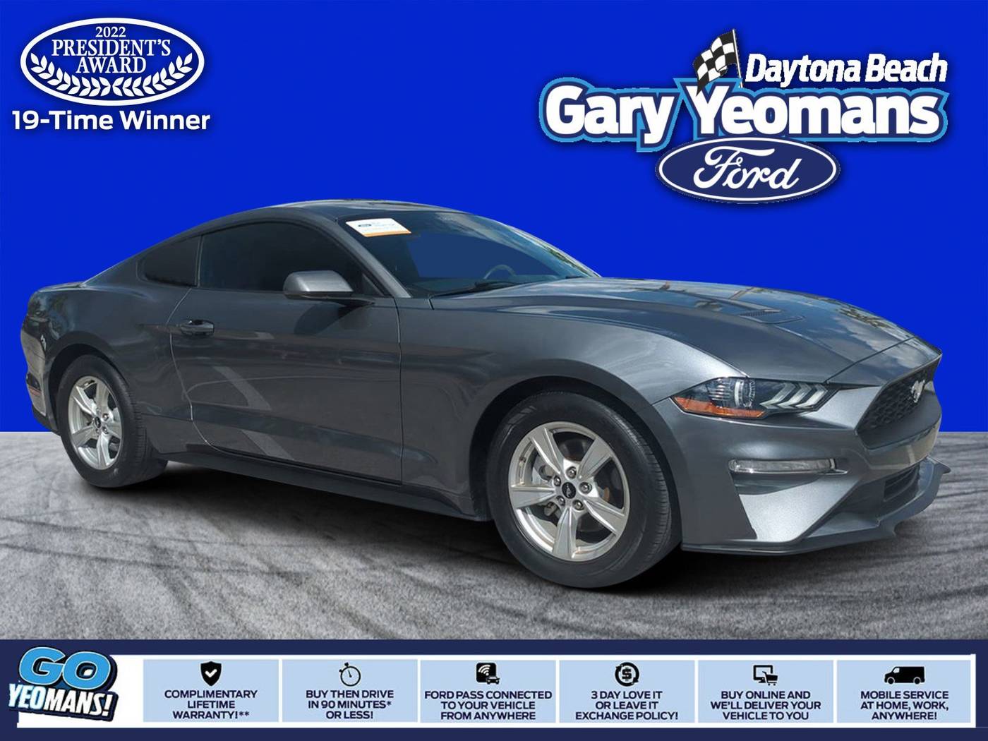 2023 Ford Mustang EcoBoost — Coupe — 35,384 mi — Daytona Beach, FL
