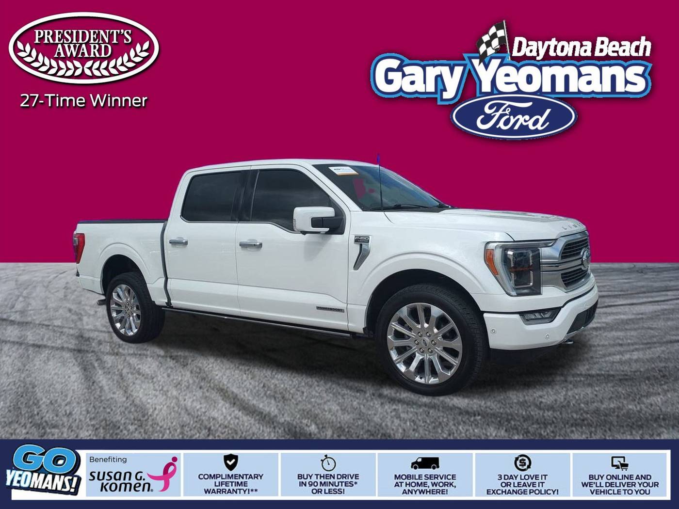 2023 Ford F-150 Limited — Pickup Truck — 46,900 mi — Daytona Beach, FL