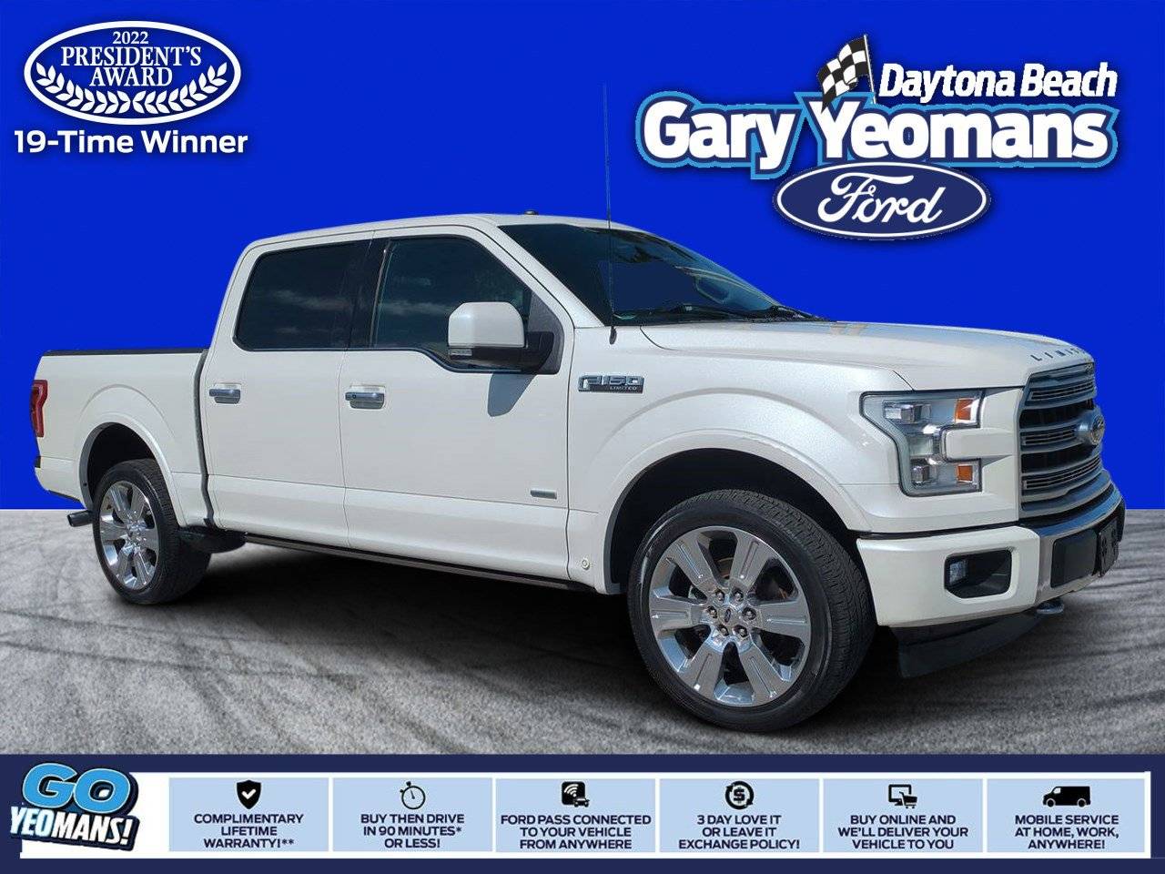 2017 Ford F-150 Limited — Pickup Truck — 70,861 mi — Daytona Beach, FL