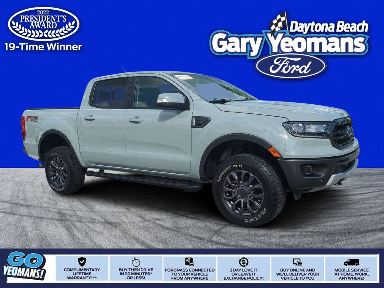 2021 Ford Ranger Lariat — Pickup Truck — 11,987 mi — Daytona Beach, FL