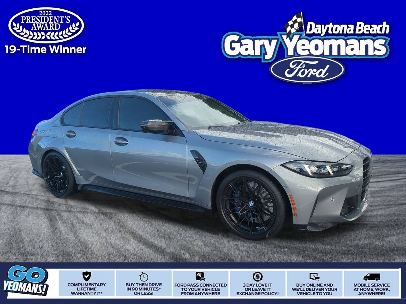 2025 BMW M3 Competition — Sedan — 4,726 mi — Daytona Beach, FL