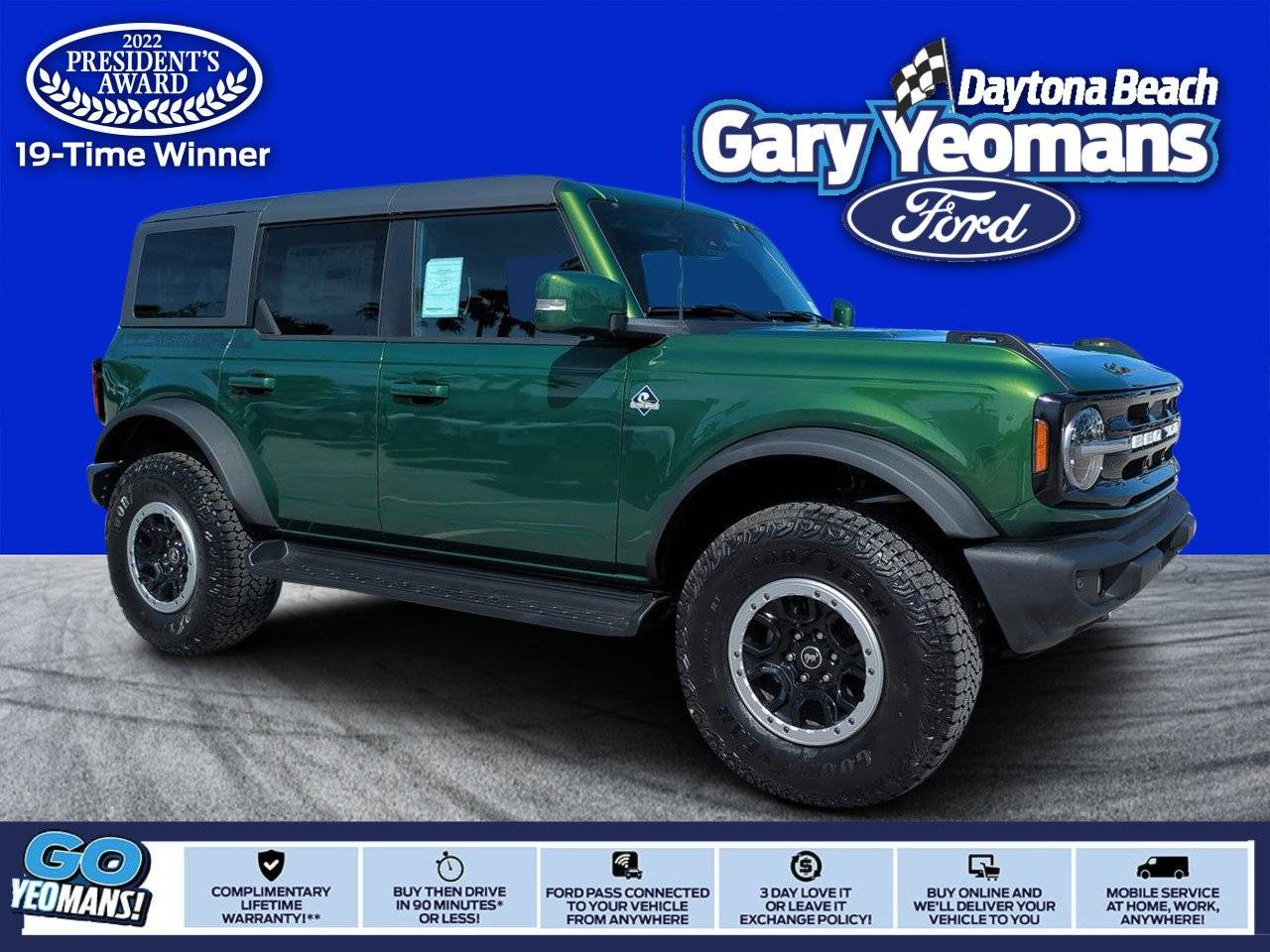 2025 Ford Bronco Outer Banks — SUV — 1,715 mi — Daytona Beach, FL