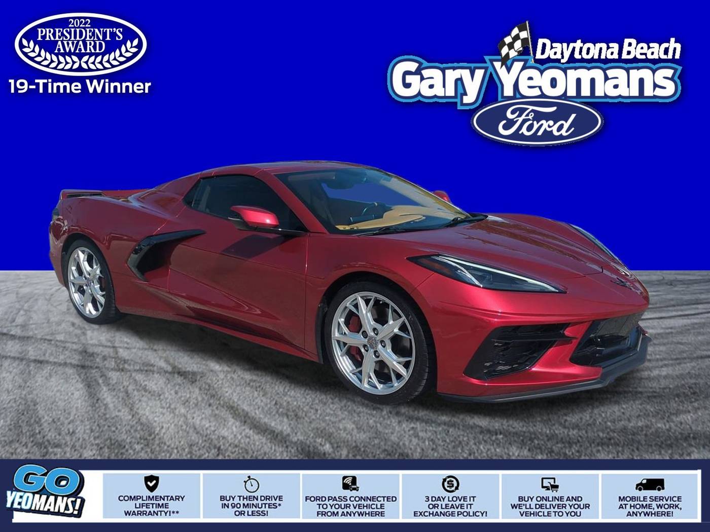 2021 Chevrolet Corvette 3LT — Convertible — 23,434 mi — Daytona Beach, FL