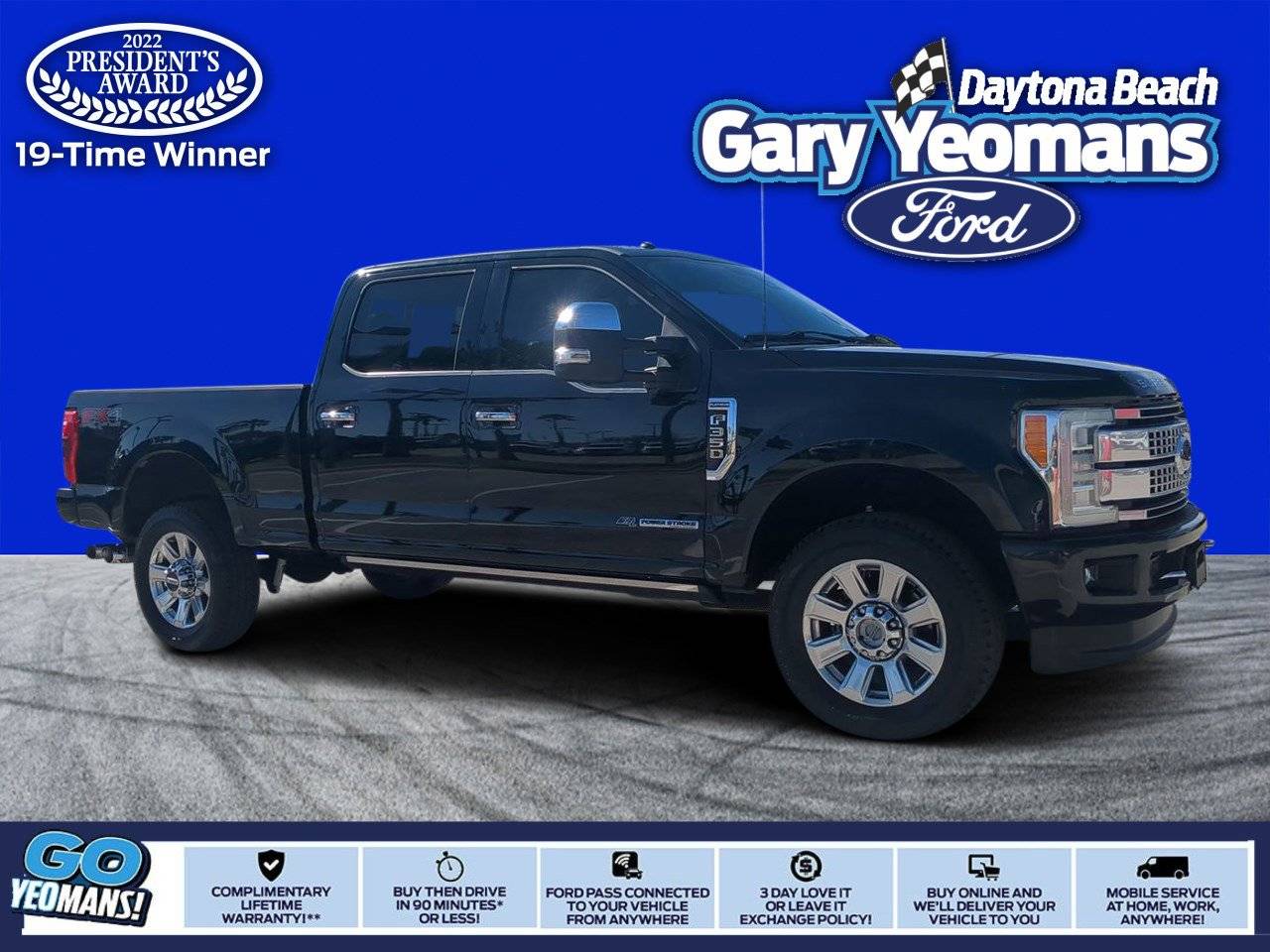 2017 Ford Super Duty F-350 Platinum — Pickup Truck — 132,976 mi — Daytona Beach, FL