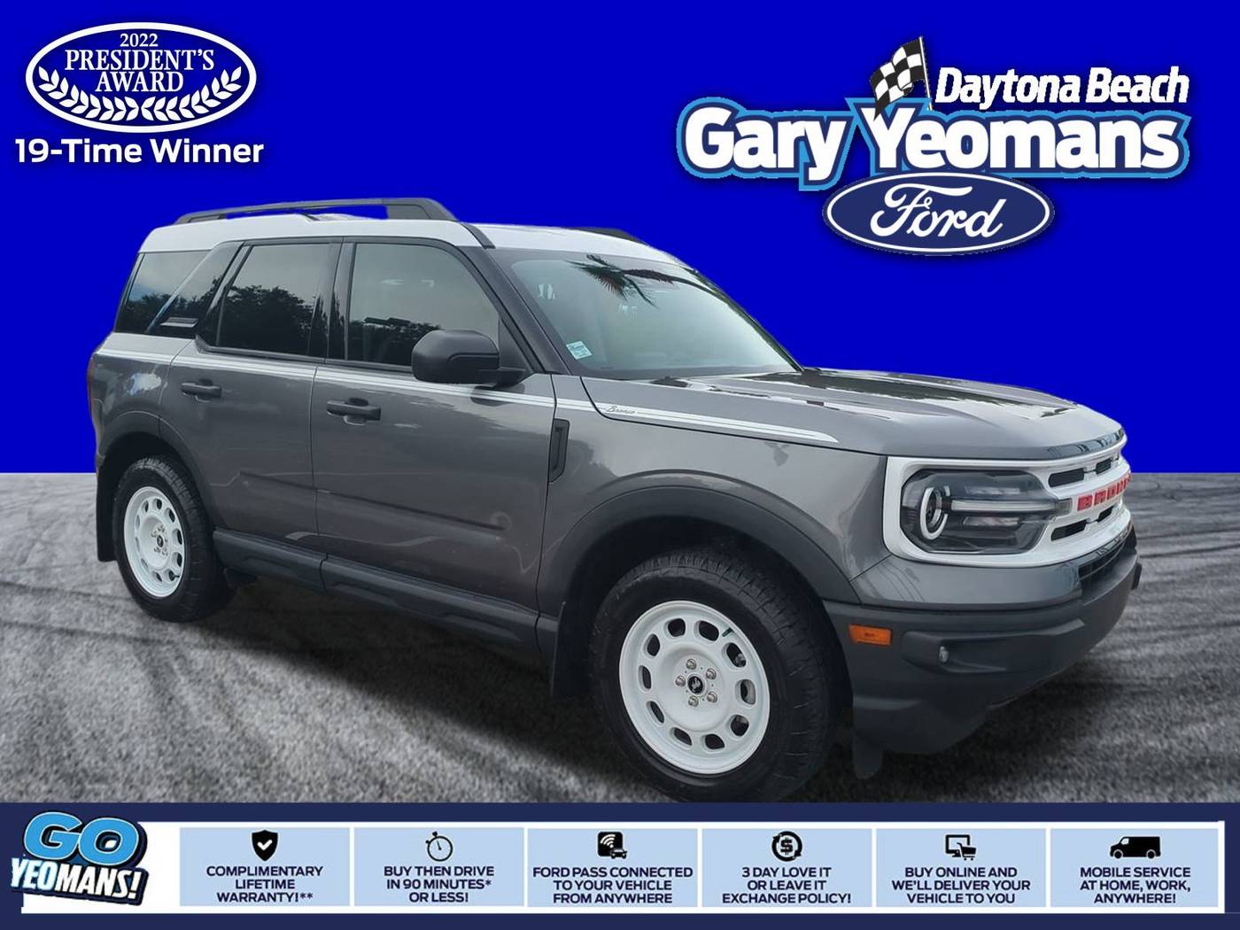 2023 Ford Bronco Sport Heritage — SUV — 10,243 mi — Daytona Beach, FL