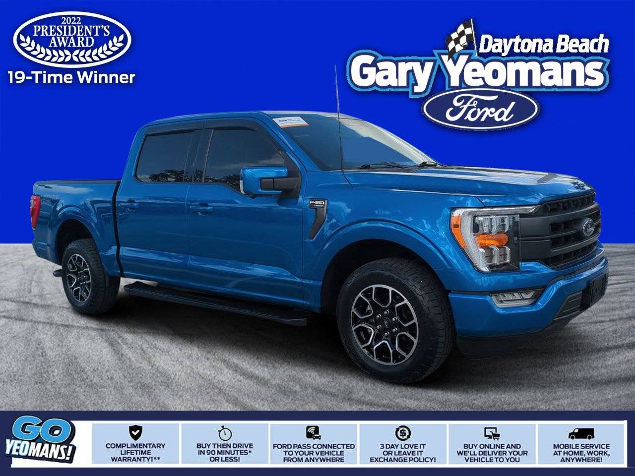 2021 Ford F-150 Lariat — Pickup Truck — 52,300 mi — Daytona Beach, FL