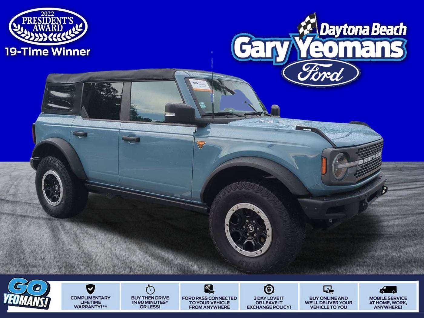 2023 Ford Bronco Badlands — SUV — 26,536 mi — Daytona Beach, FL