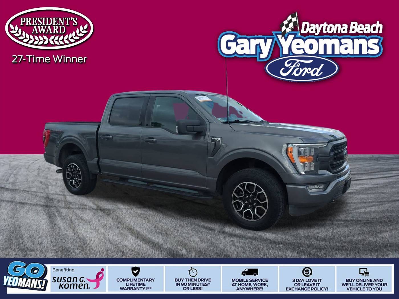2022 Ford F-150 XLT — Pickup Truck — 41,449 mi — Daytona Beach, FL