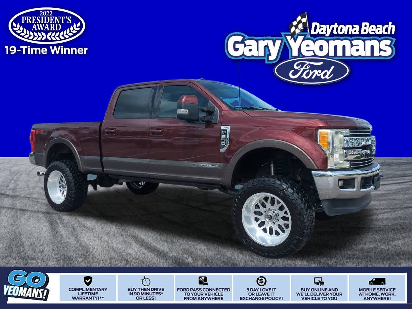 2017 Ford Super Duty F-250 Lariat — Pickup Truck — 76,202 mi — Daytona Beach, FL