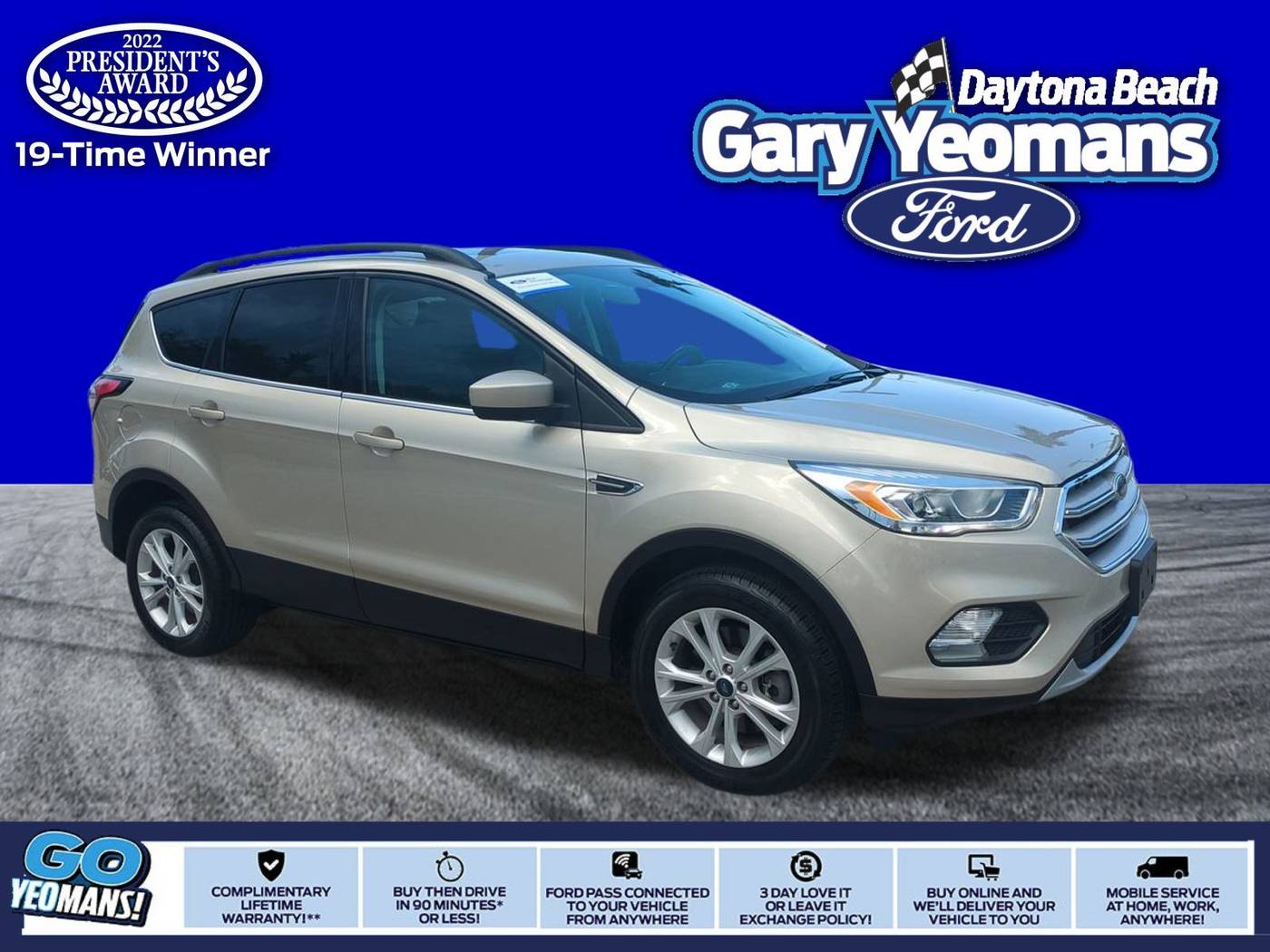 2018 Ford Escape SEL — SUV — 72,613 mi — Daytona Beach, FL