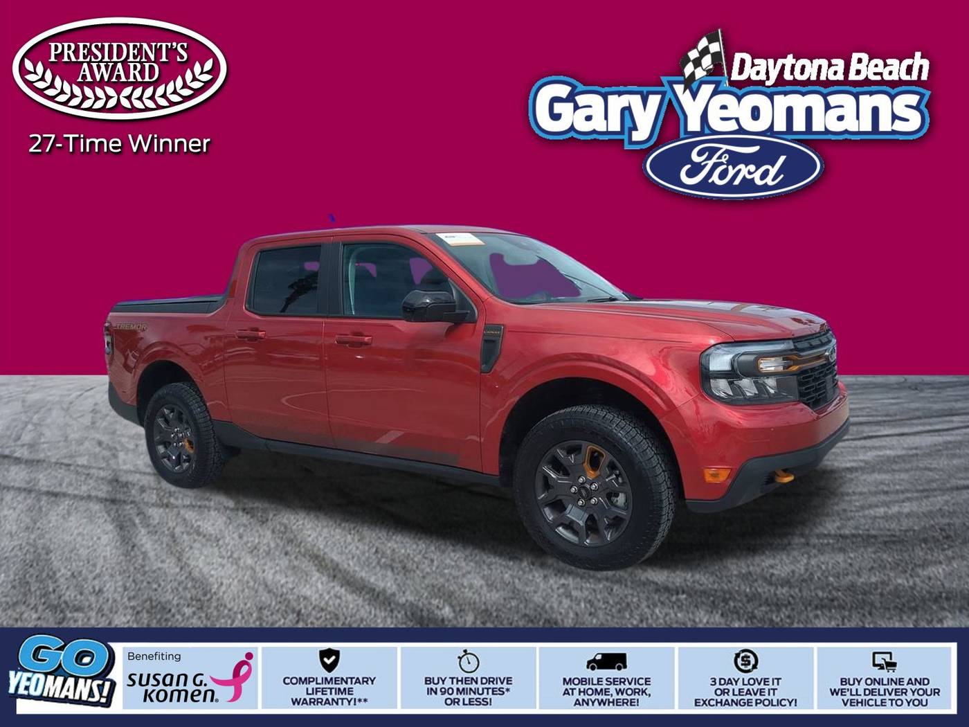 2024 Ford Maverick LARIAT Advanced — Pickup Truck — 2,075 mi — Daytona Beach, FL