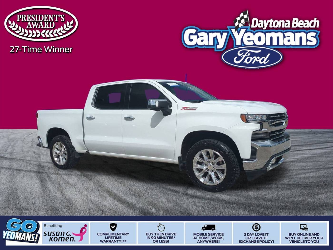 2021 Chevrolet Silverado 1500 LTZ — Pickup Truck — 74,301 mi — Daytona Beach, FL
