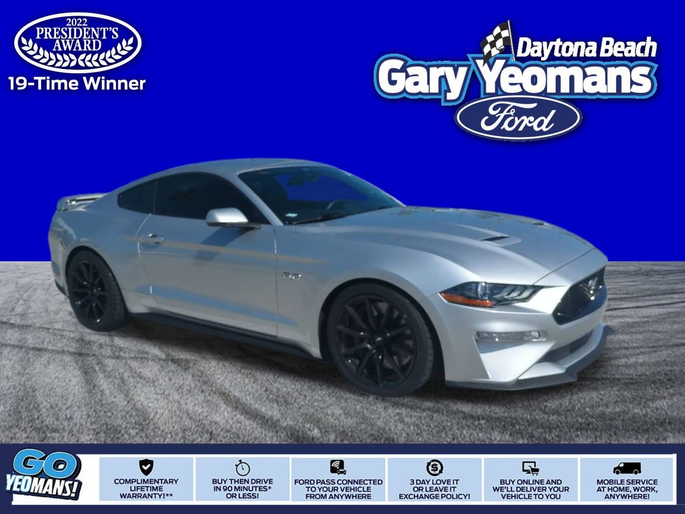 2019 Ford Mustang GT Premium — Coupe — 24,650 mi — Daytona Beach, FL