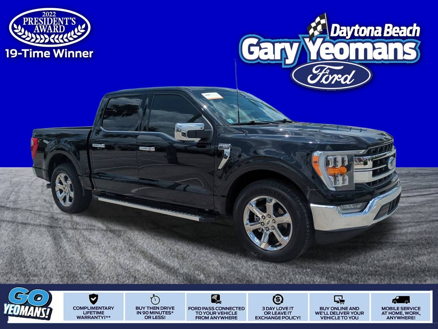2023 Ford F-150 Lariat — Pickup Truck — 25,233 mi — Daytona Beach, FL