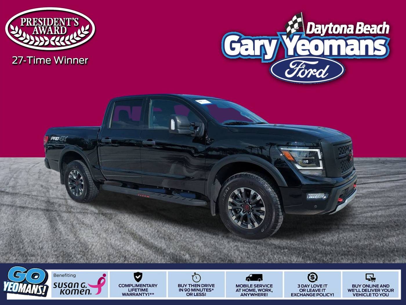 2024 Nissan Titan PRO-4X — Pickup Truck — 20,987 mi — Daytona Beach, FL