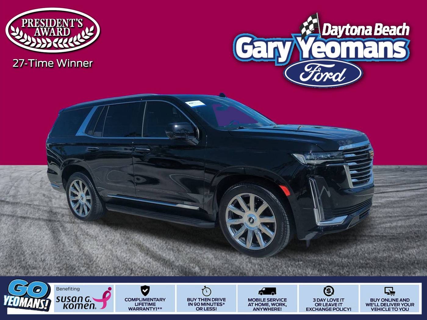 2023 Cadillac Escalade Premium Luxury Platinum — SUV — 7,474 mi — Daytona Beach, FL
