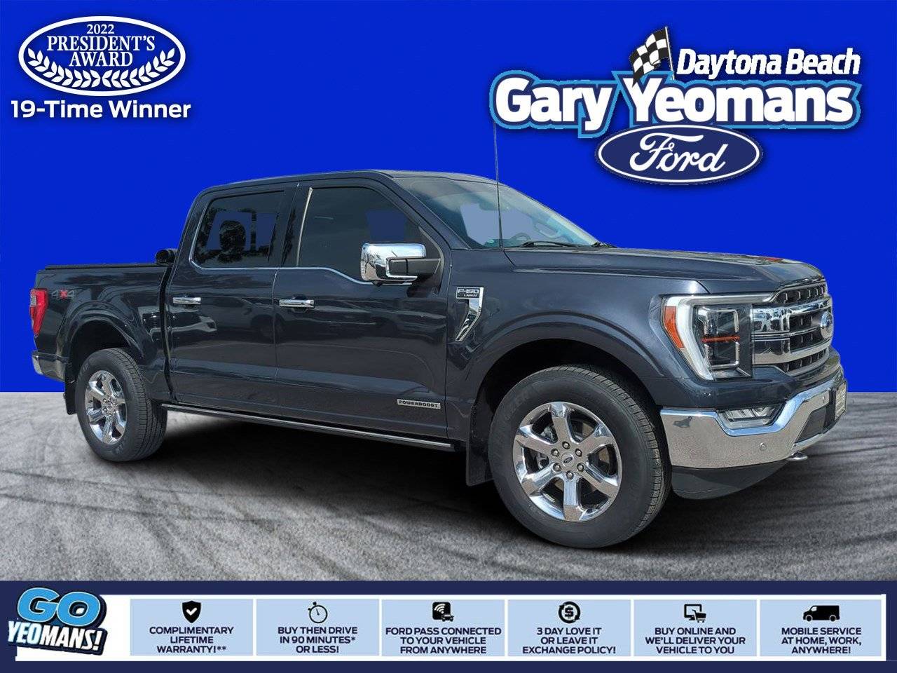 2022 Ford F-150 Lariat — Pickup Truck — 44,834 mi — Daytona Beach, FL