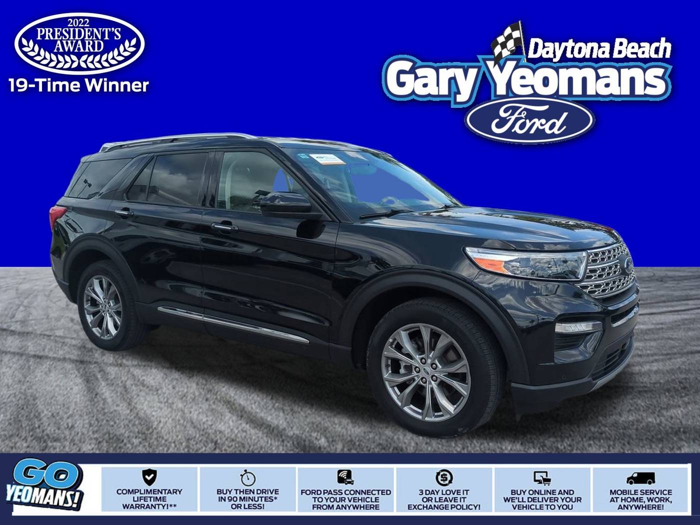 2023 Ford Explorer Limited — SUV — 34,075 mi — Daytona Beach, FL
