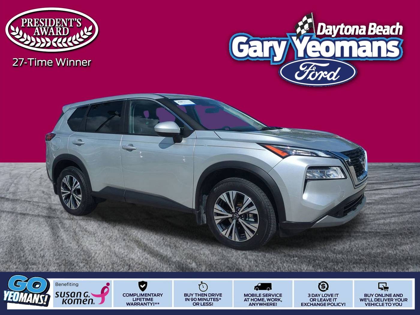 2023 Nissan Rogue SV — SUV — 12,492 mi — Daytona Beach, FL