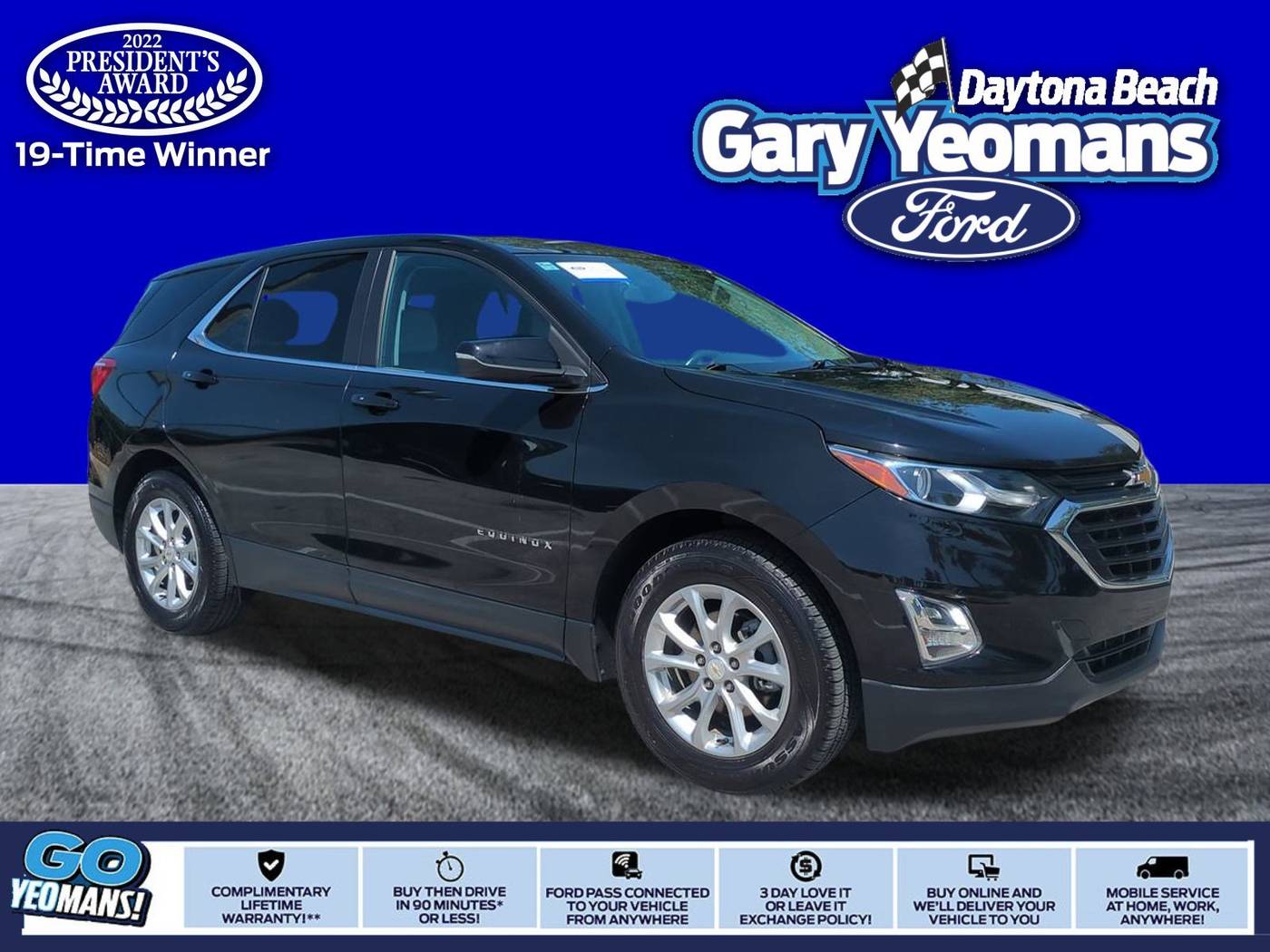 2019 Chevrolet Equinox LT — SUV — 87,181 mi — Daytona Beach, FL