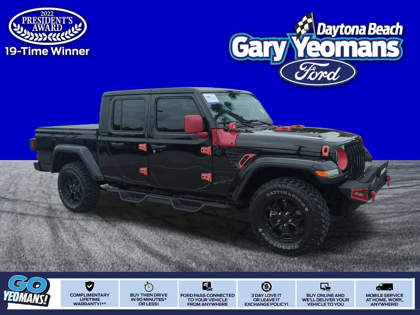 2022 Jeep Gladiator Willys — Pickup Truck — 30,790 mi — Daytona Beach, FL