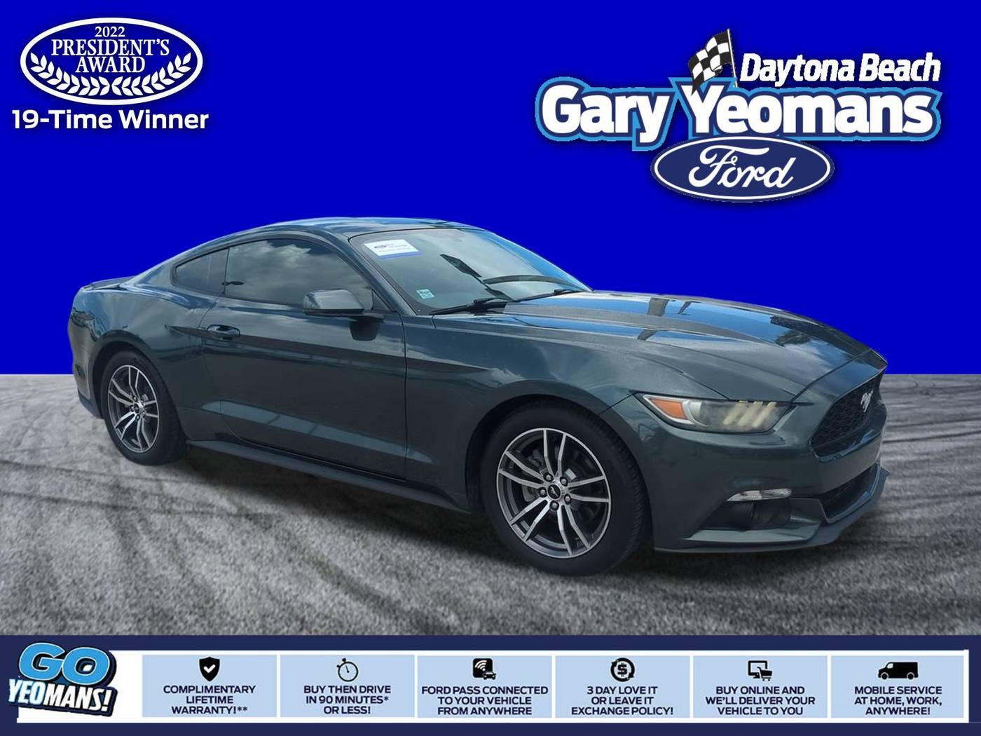 2016 Ford Mustang EcoBoost Premium — Coupe — 47,118 mi — Daytona Beach, FL