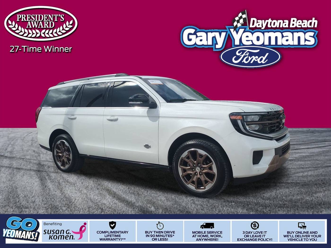 2025 Ford Expedition King Ranch — SUV — 5,501 mi — Daytona Beach, FL
