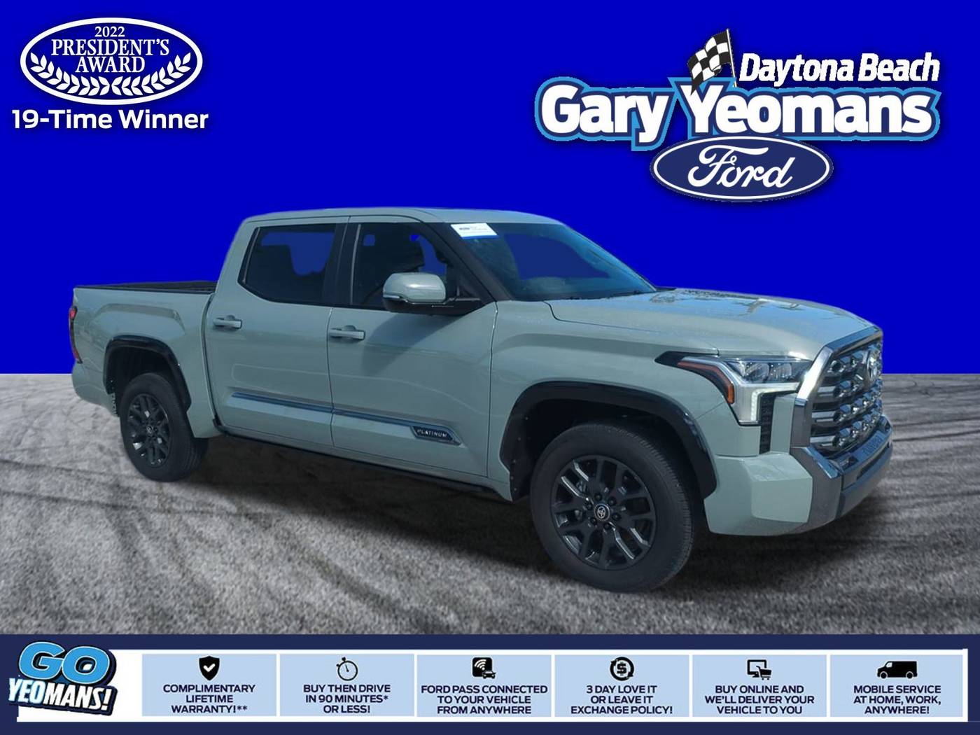 2025 Toyota Tundra Platinum — Pickup Truck — 6,034 mi — Daytona Beach, FL