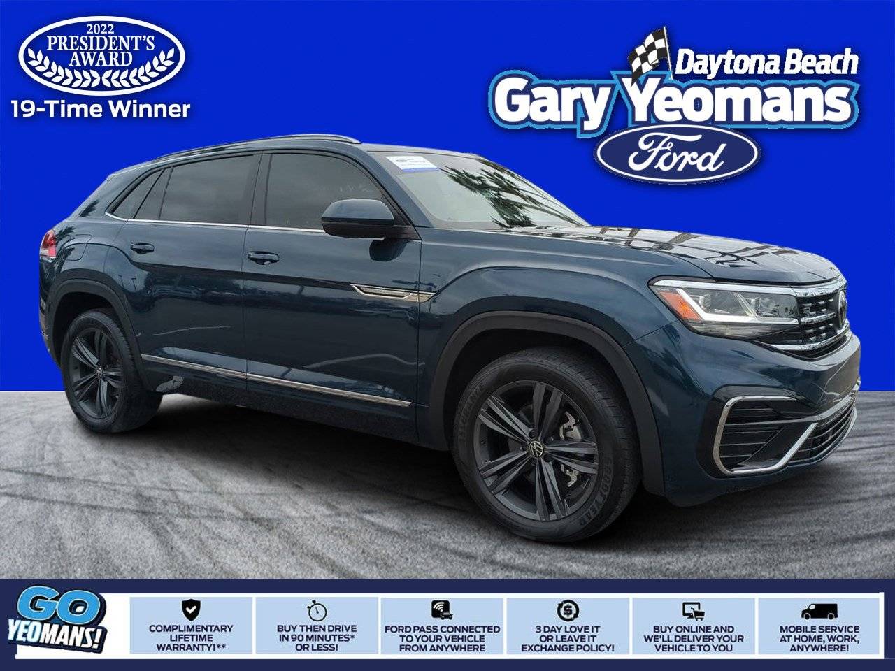 2021 Volkswagen Atlas Cross Sport SE with Technology R-Line — SUV — 29,660 mi — Daytona Beach, FL