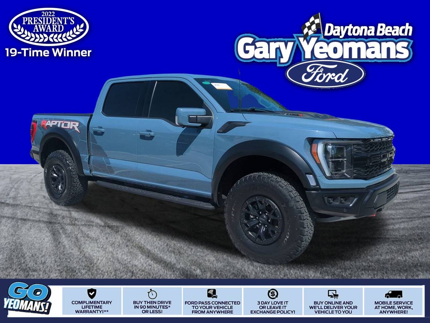 2023 Ford F-150 Raptor — Pickup Truck — 18,235 mi — Daytona Beach, FL